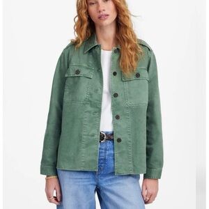 NWOT MADEWELL Easy Utility Shirt-Jacket